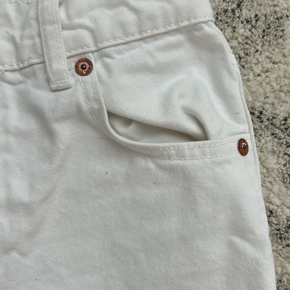 Zara White Wide Leg Jeans Size 4 - Picture 8 of 9